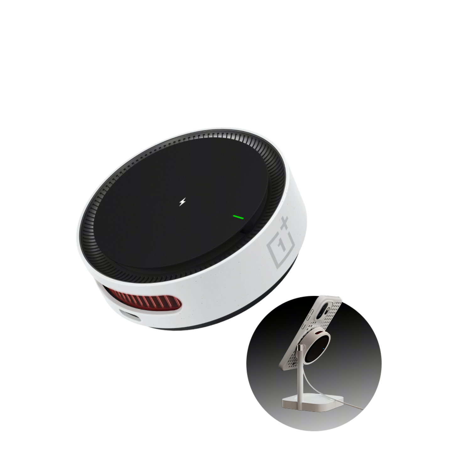Зарядное устройство OnePlus Magnetic Turbo 2 AirVooc 50W Magnetic Wireless Charger